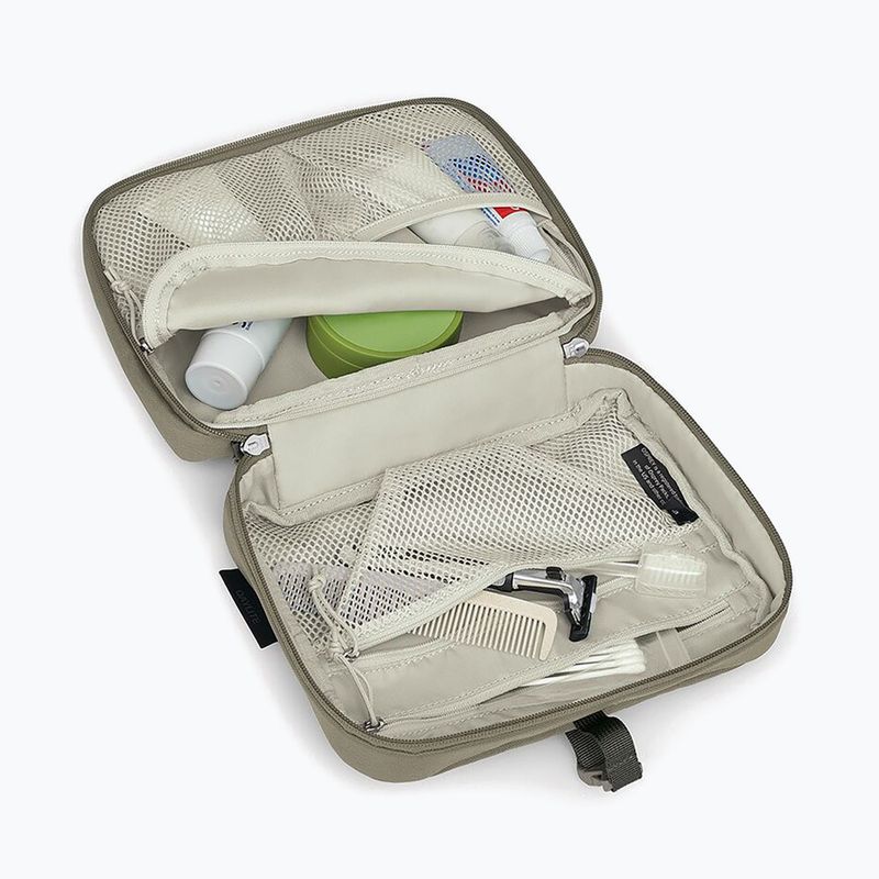 Kozmetikai táska Osprey Daylite Hanging Organizer Kit tan concrete 5