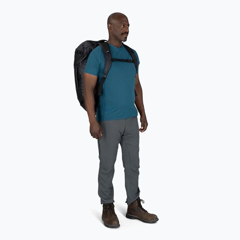 Osprey Transporter Duffel utazótáska 65 l holló fekete 6