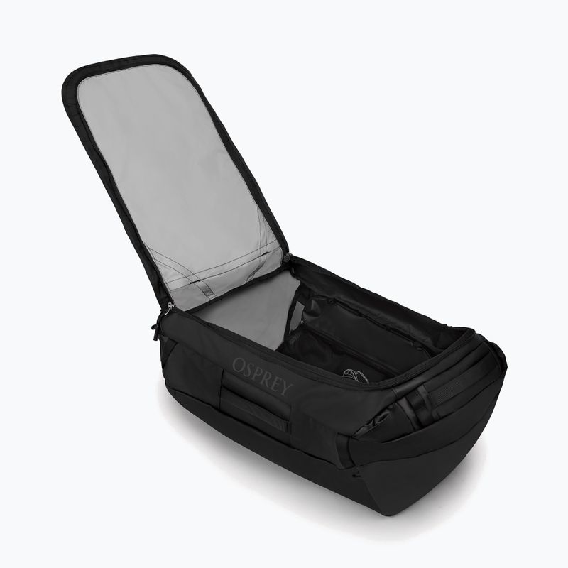 Osprey Transporter Duffel 95 l holló fekete utazótáska 4