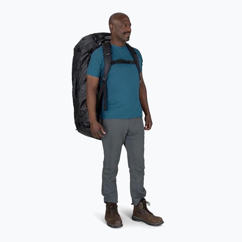 Osprey Transporter Duffel 150 l holló fekete utazótáska 6