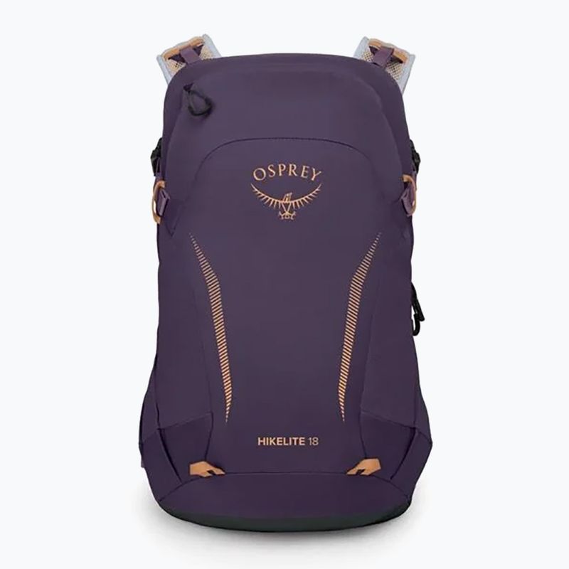 Osprey Hikelite 18 l túra hátizsák lila tinta / lila szürkület / cheddar narancs