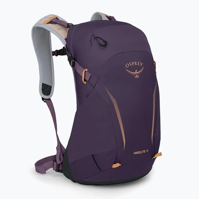 Osprey Hikelite 18 l túra hátizsák lila tinta / lila szürkület / cheddar narancs 3