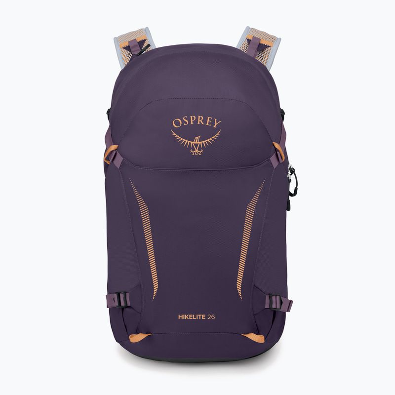 Osprey Hikelite 26 l túra hátizsák lila tinta/ lila szürkület/ cheddar narancs