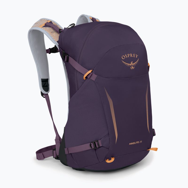 Osprey Hikelite 26 l túra hátizsák lila tinta/ lila szürkület/ cheddar narancs 2