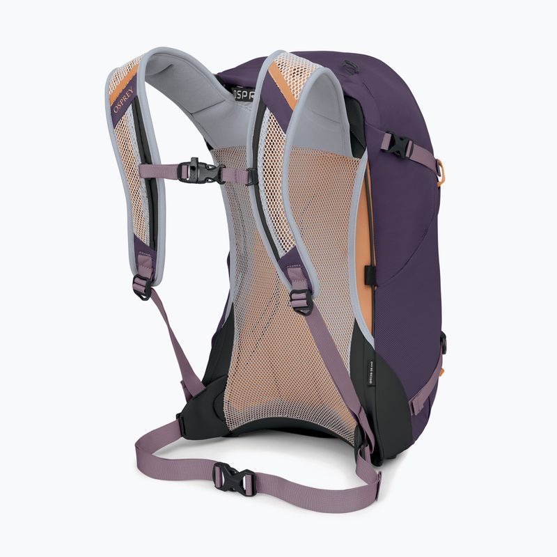 Osprey Hikelite 26 l túra hátizsák lila tinta/ lila szürkület/ cheddar narancs 4
