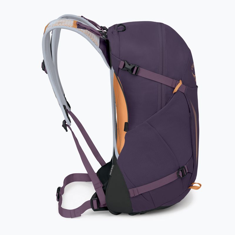 Osprey Hikelite 26 l túra hátizsák lila tinta/ lila szürkület/ cheddar narancs 5
