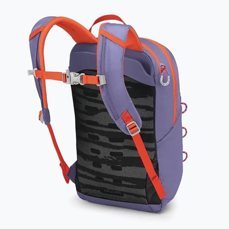 Osprey Jet 12 l euphoria lila / mars narancssárga gyermek túra hátizsák 2