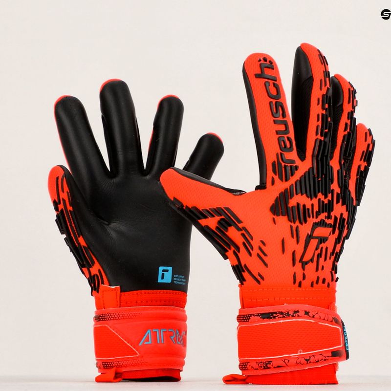 Reusch Attrakt Freegel Silver Junior gyermek kapuskesztyű piros 5372235-3333 5