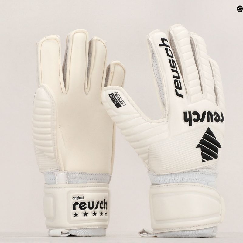 Reusch Legacy Arrow Silver Junior gyermek kapuskesztyű fehér 5372204-1100 10