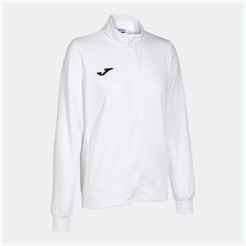 Női Joma Winner II Full Zip futó melegítőfelső fehér 10