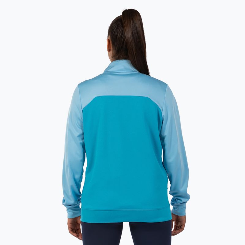Női Joma Winner II Full Zip égszínkék futó melegítőfelső 2