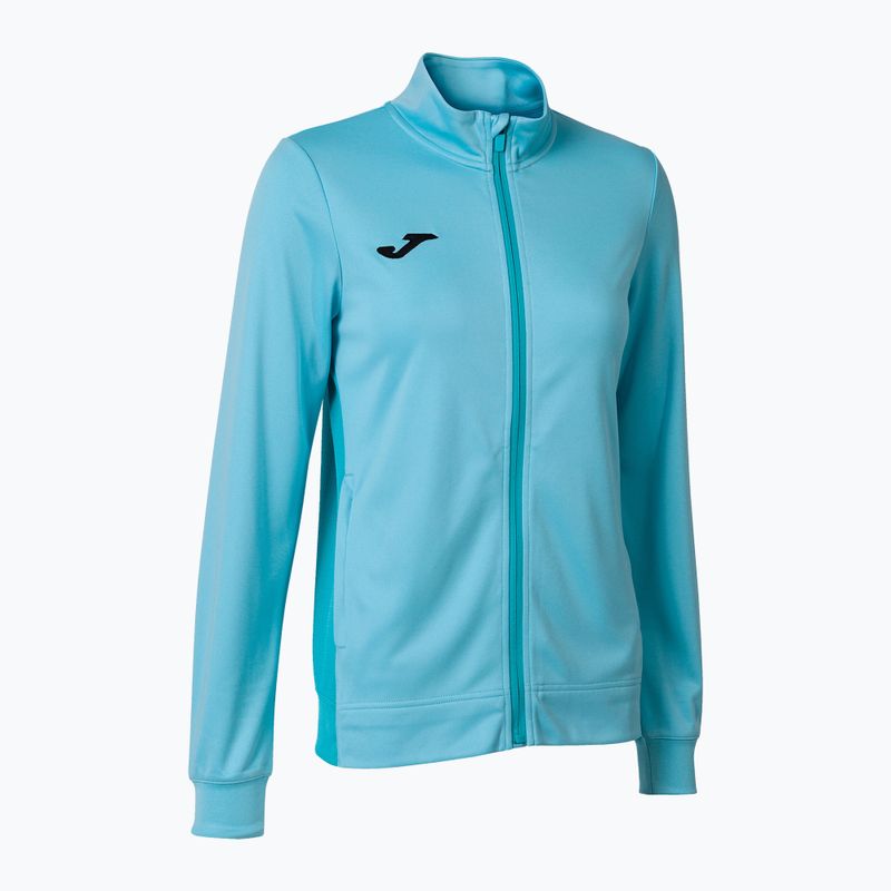 Női Joma Winner II Full Zip égszínkék futó melegítőfelső 8