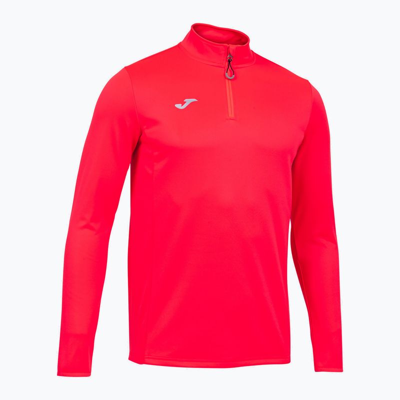Férfi Joma Running Night fluor korall színű pulóver