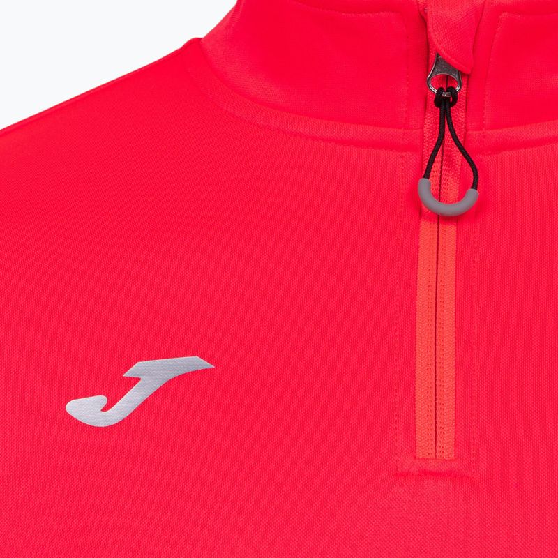 Férfi Joma Running Night fluor korall színű pulóver 3