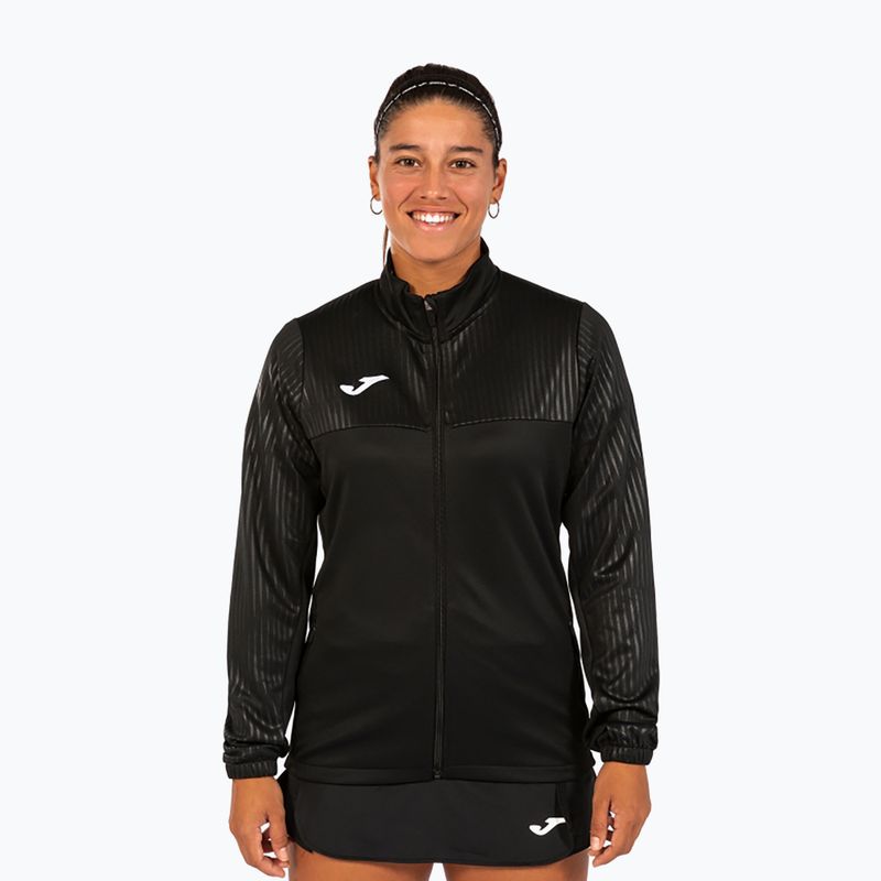 Joma Montreal Full Zip tenisz pulóver fekete 901645.100 3