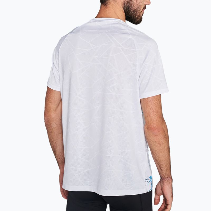 Férfii futópóló Joma Elite IX white 3
