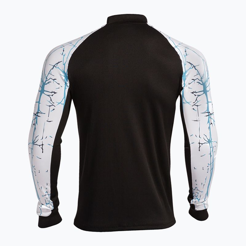 Férfi Joma Elite IX fekete/fehér futó melegítőfelső 2