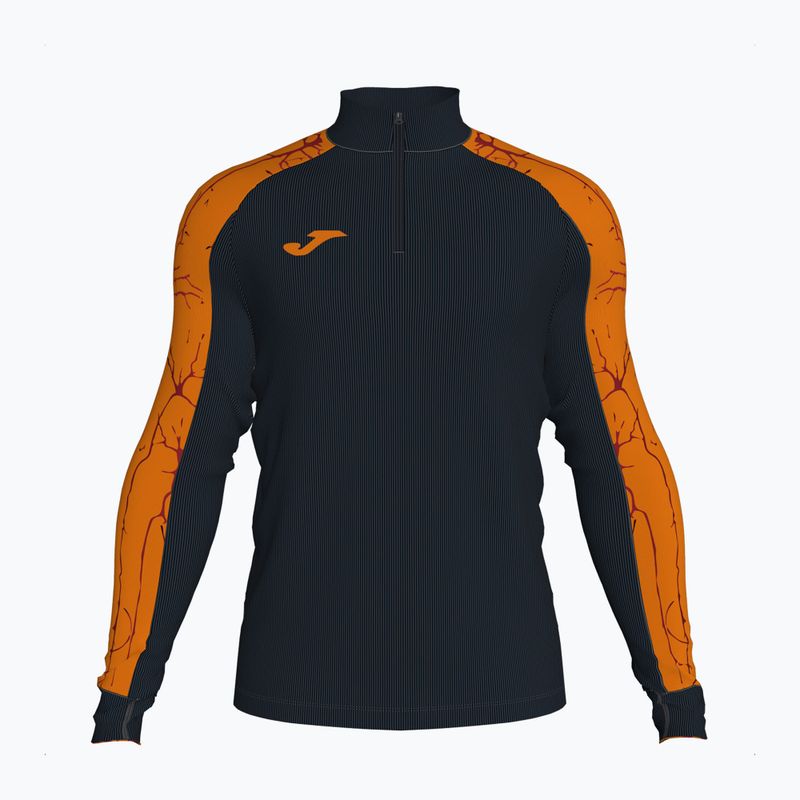 Férfi Joma Elite IX futópulóver fekete-narancs 102756.108