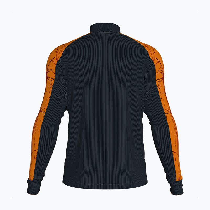 Férfi Joma Elite IX futópulóver fekete-narancs 102756.108 2