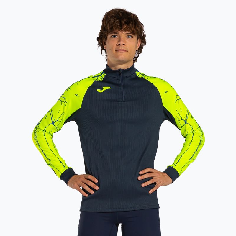 Férfi Joma Elite IX fluor sárga futó melegítőfelső