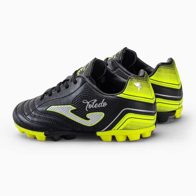 Joma Toledo HG gyermek focicipő fekete 3