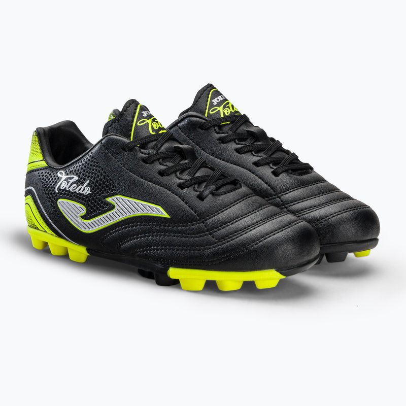 Joma Toledo HG gyermek focicipő fekete 5