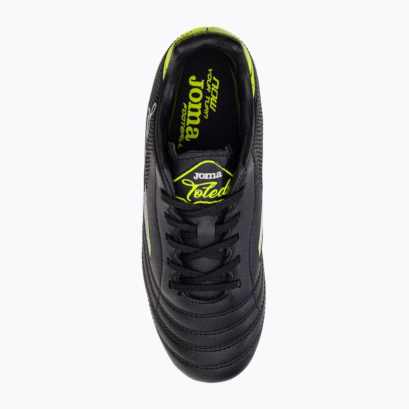 Joma Toledo HG gyermek focicipő fekete 6