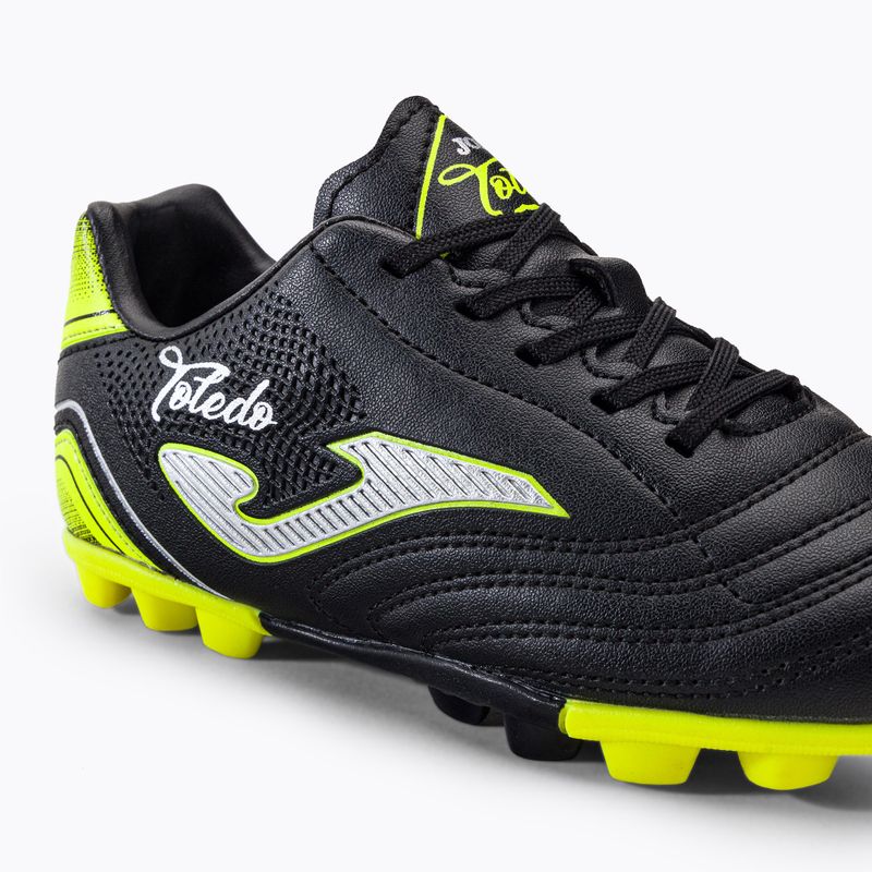 Joma Toledo HG gyermek focicipő fekete 8