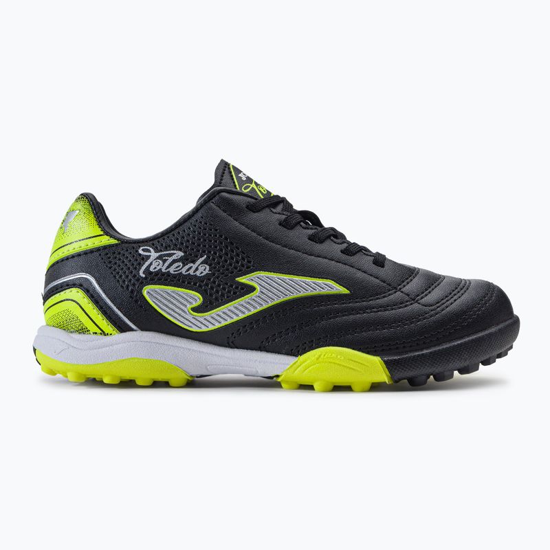 Joma Toledo TF gyermek focicipő fekete 4