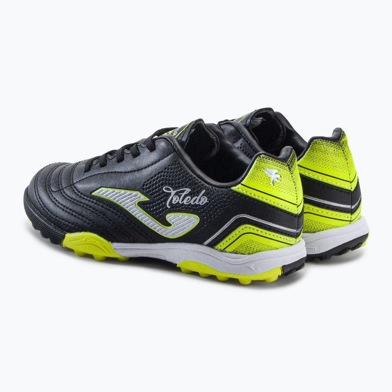 Joma Toledo TF gyermek focicipő fekete 6
