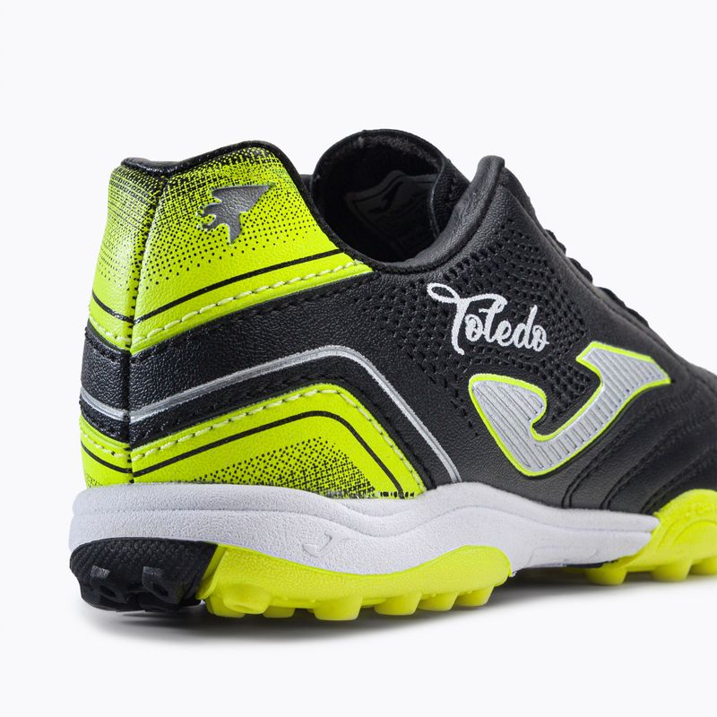 Joma Toledo TF gyermek focicipő fekete 18