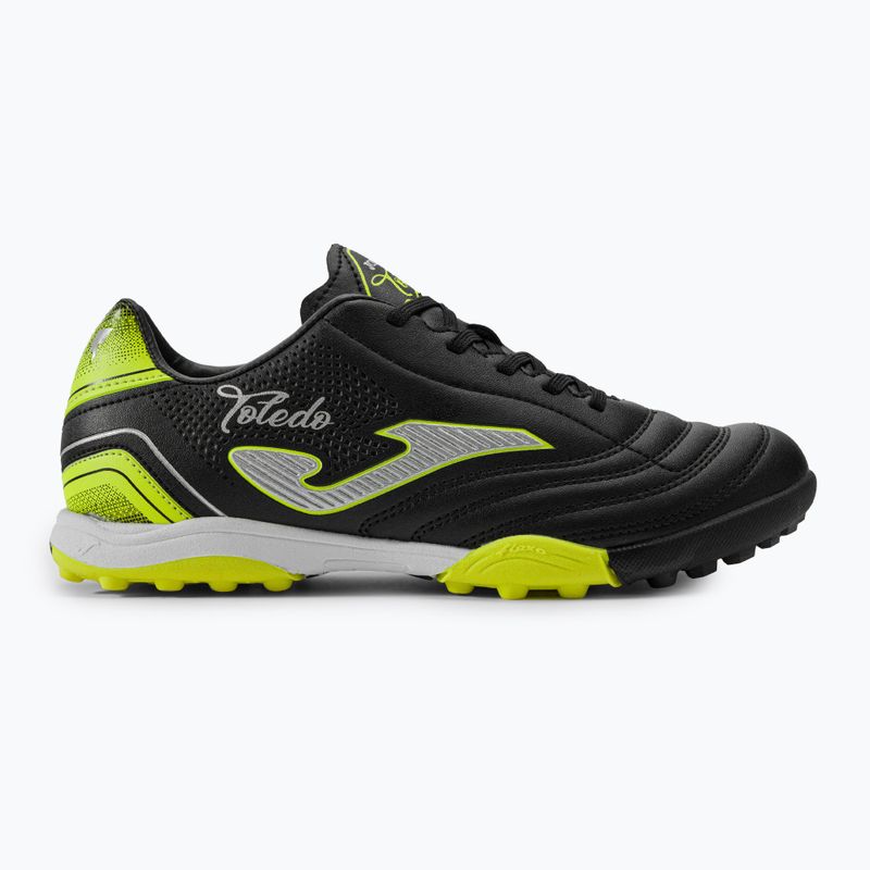 Joma Toledo TF gyermek focicipő fekete 3
