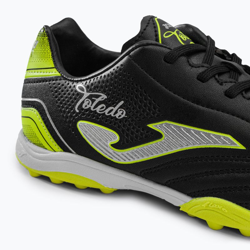Joma Toledo TF gyermek focicipő fekete 16