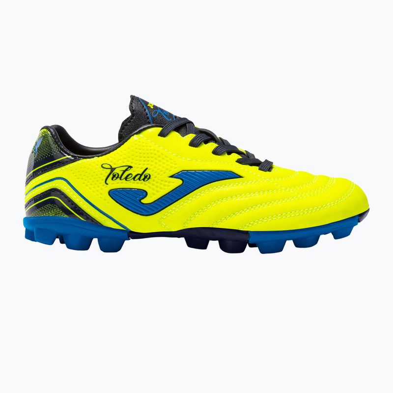 Gyermek futballcipő Joma Toledo HG citrom fluor 10