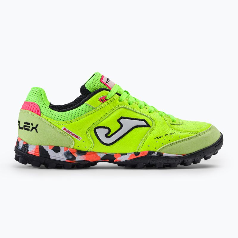 Férfi futballcipő Joma Top Flex TF zöld fluor 2