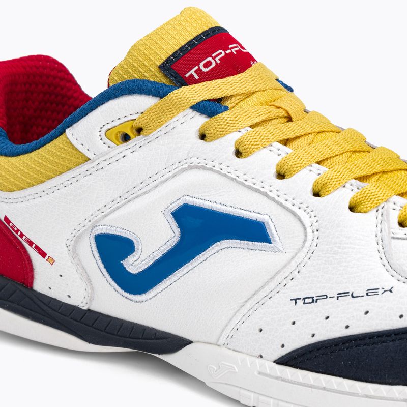 Férfi futballcipő Joma Top Flex IN fehér/piros 9