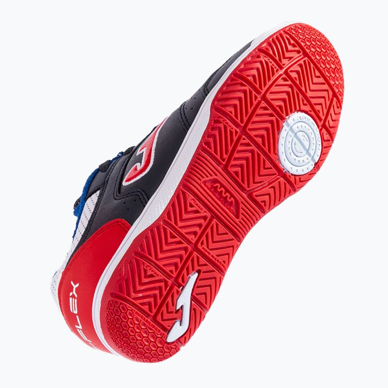 Gyermek futballcipő Joma Top Flex IN navy/piros 13