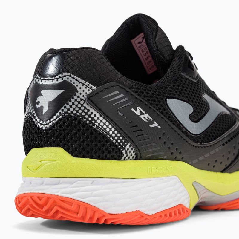 Joma T.Set férfi tenisz cipő fekete TSETW2201P 9