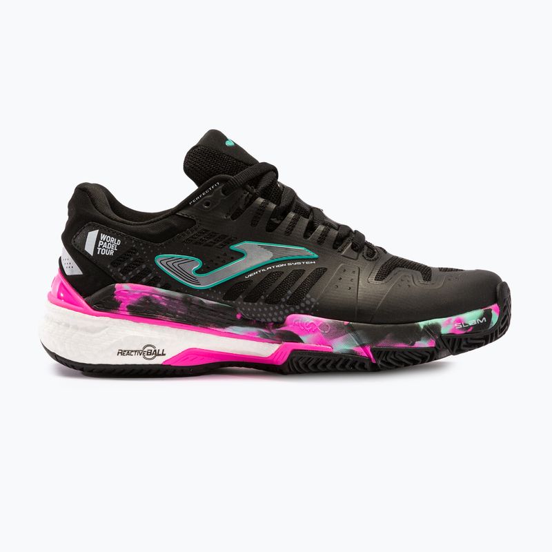 Női teniszcipő Joma T.Slam Lady fekete/fuxia 12