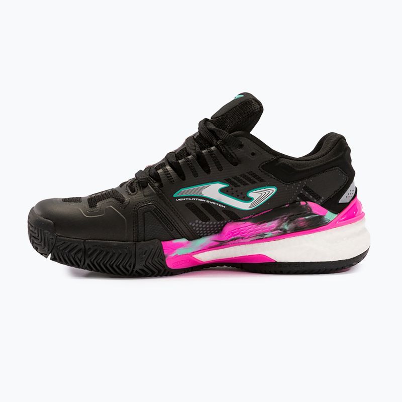 Női teniszcipő Joma T.Slam Lady fekete/fuxia 13