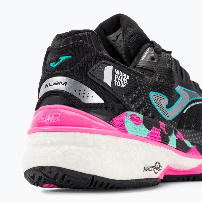 Női teniszcipő Joma T.Slam Lady fekete/fuxia 9