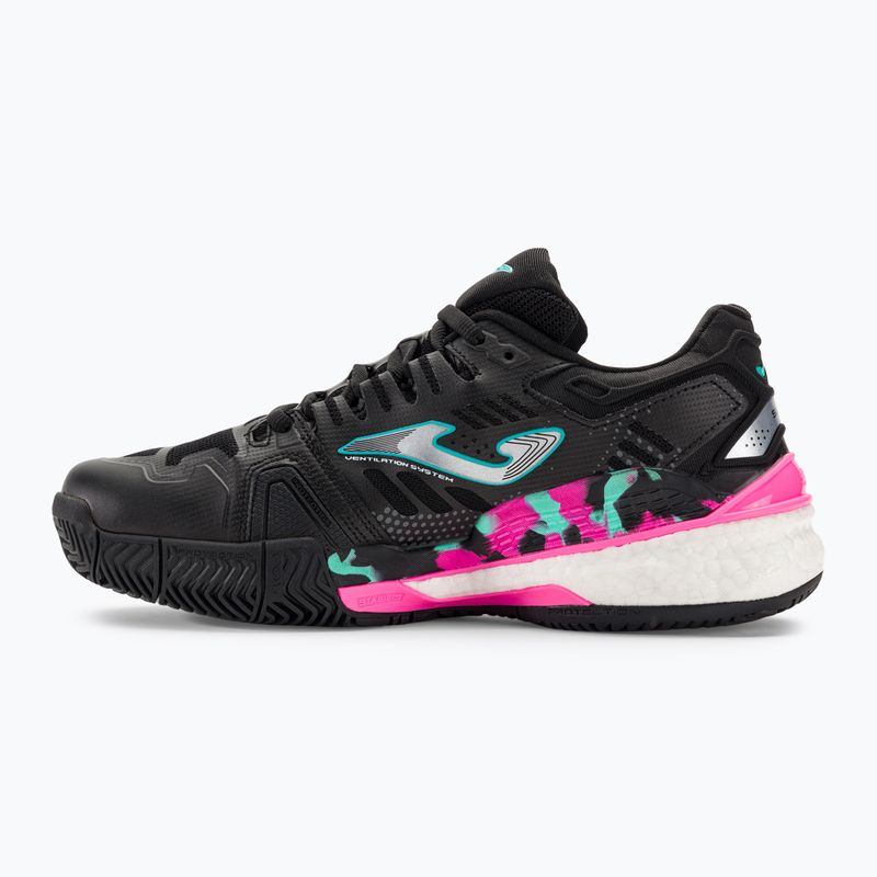 Női teniszcipő Joma T.Slam Lady fekete/fuxia 10
