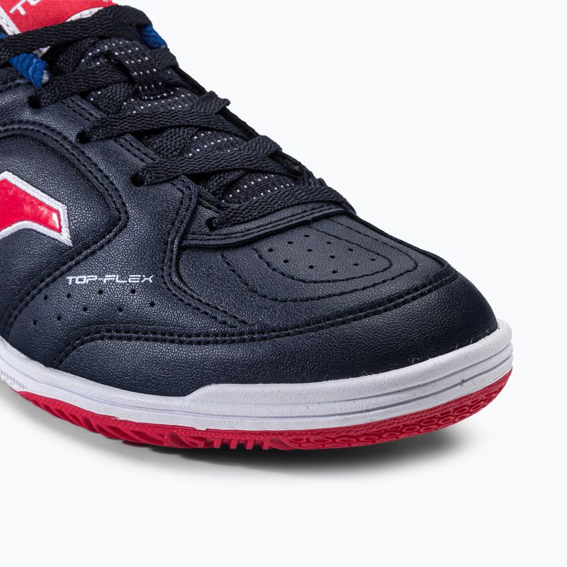 Gyermek futballcipő Joma Top Flex IN navy/piros 8