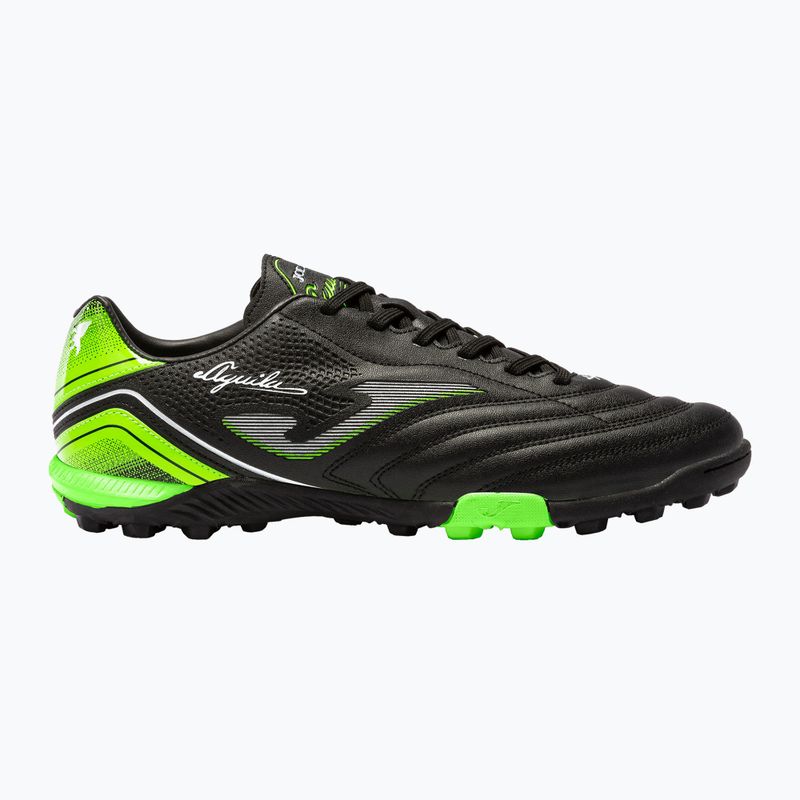 Férfi Joma Aguila TF futballcipő fekete/zöld fluor 11