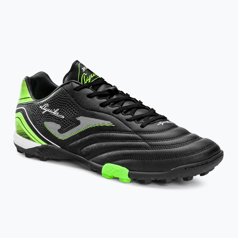 Férfi Joma Aguila TF futballcipő fekete/zöld fluor
