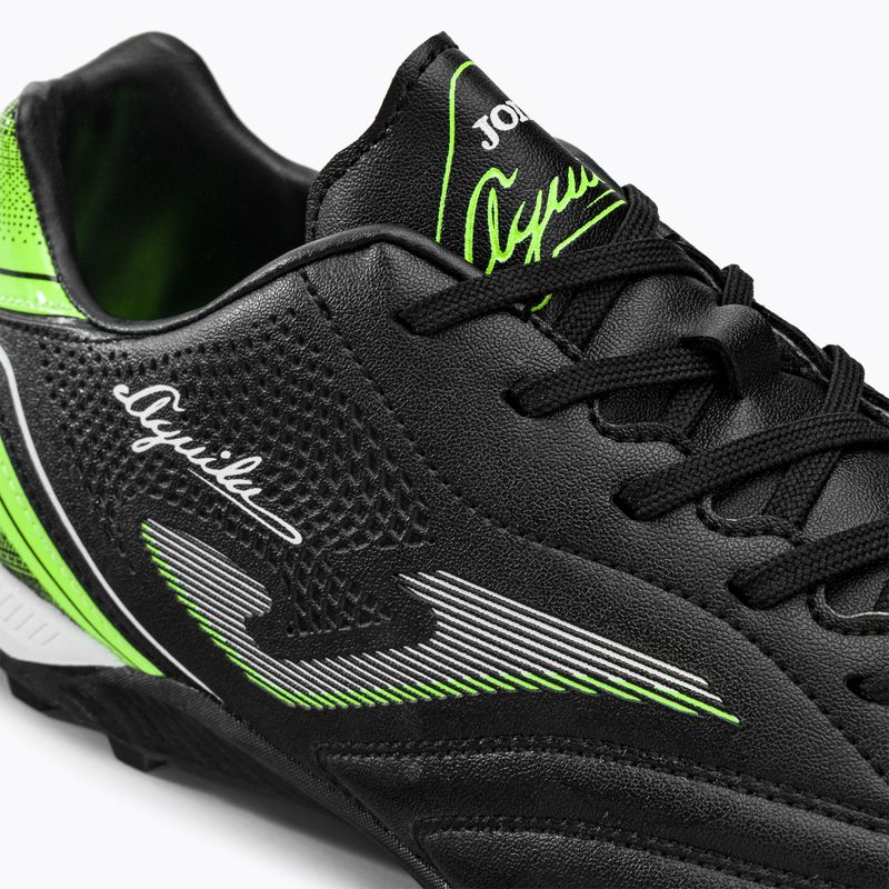 Férfi Joma Aguila TF futballcipő fekete/zöld fluor 9