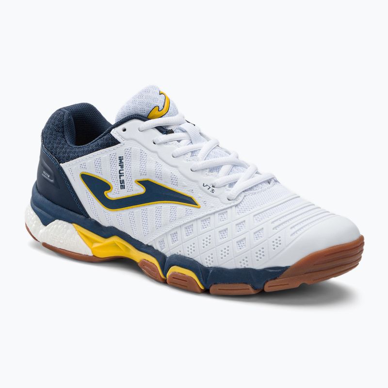 Joma V.Impulse 2202 fehér-sötétkék férfi röplabda cipő VIMPUW2202