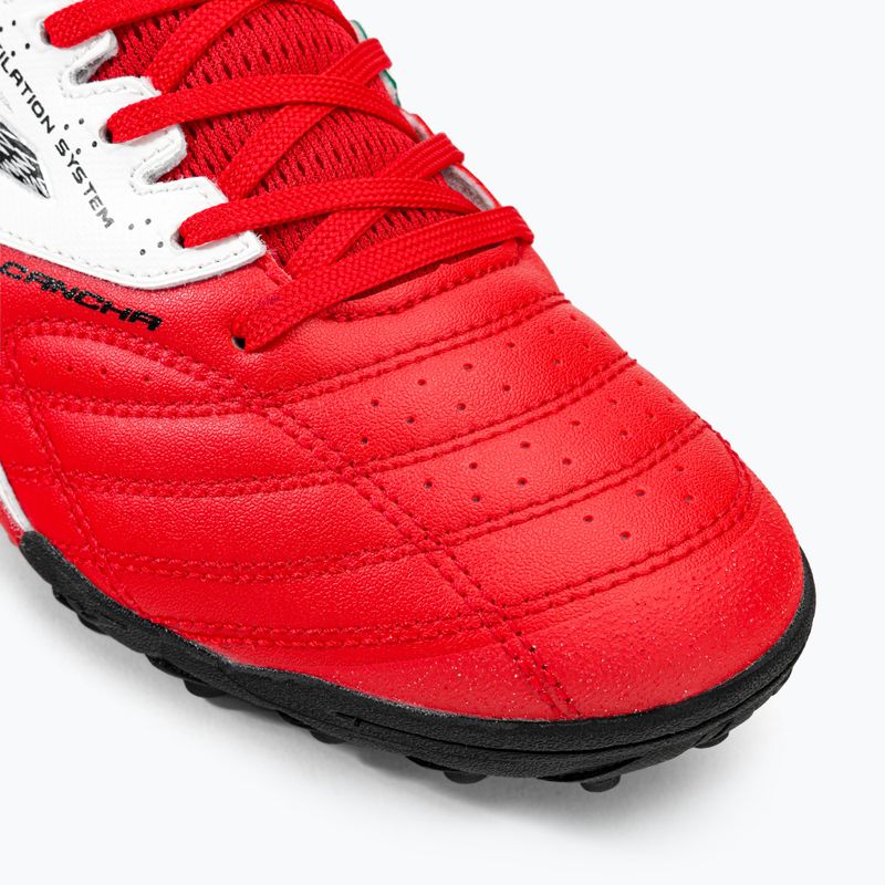 Férfi Joma Cancha TF futballcipő piros/fehér/zöld 8