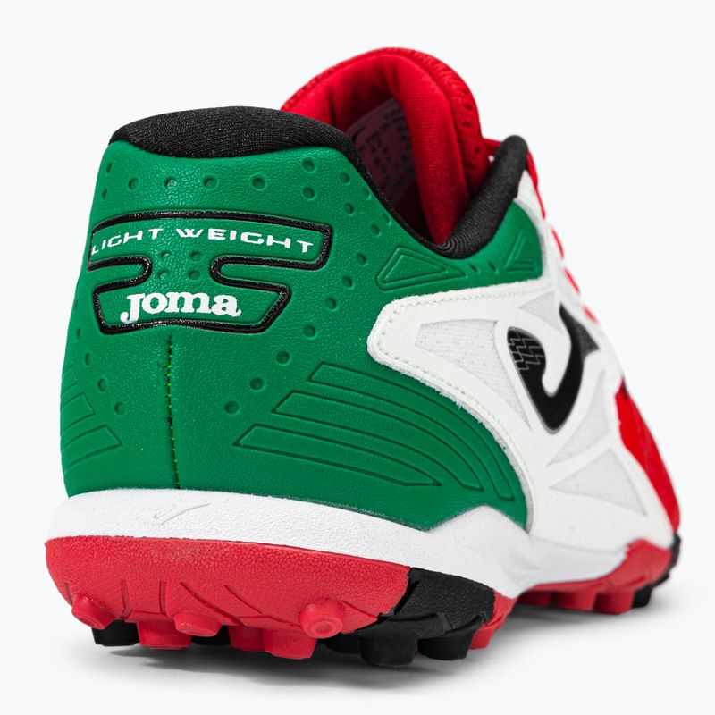 Férfi Joma Cancha TF futballcipő piros/fehér/zöld 9