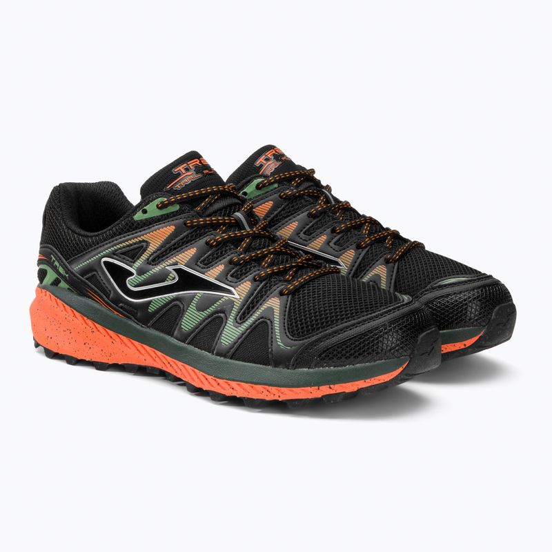 Joma Tk.Trek férfi futócipő fekete és narancssárga TKTREW2231H 4